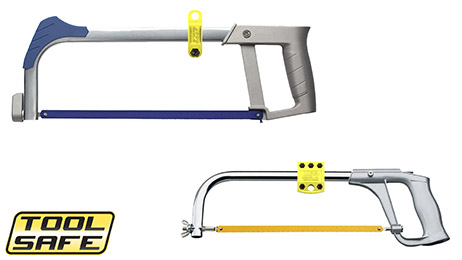 ToolSafe® Press Blocks and Clamps on saws.